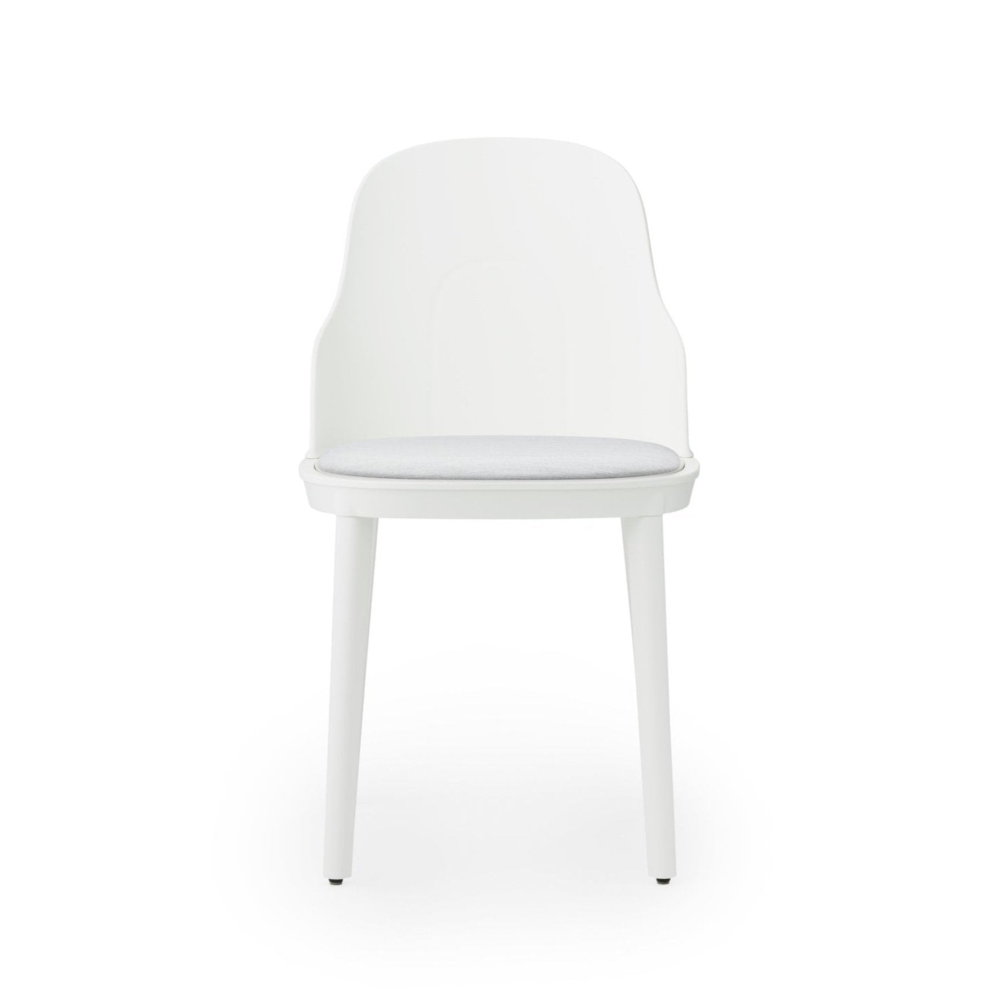 Allez pp weißer Stuhl mit Sunbrella Canvas Polster