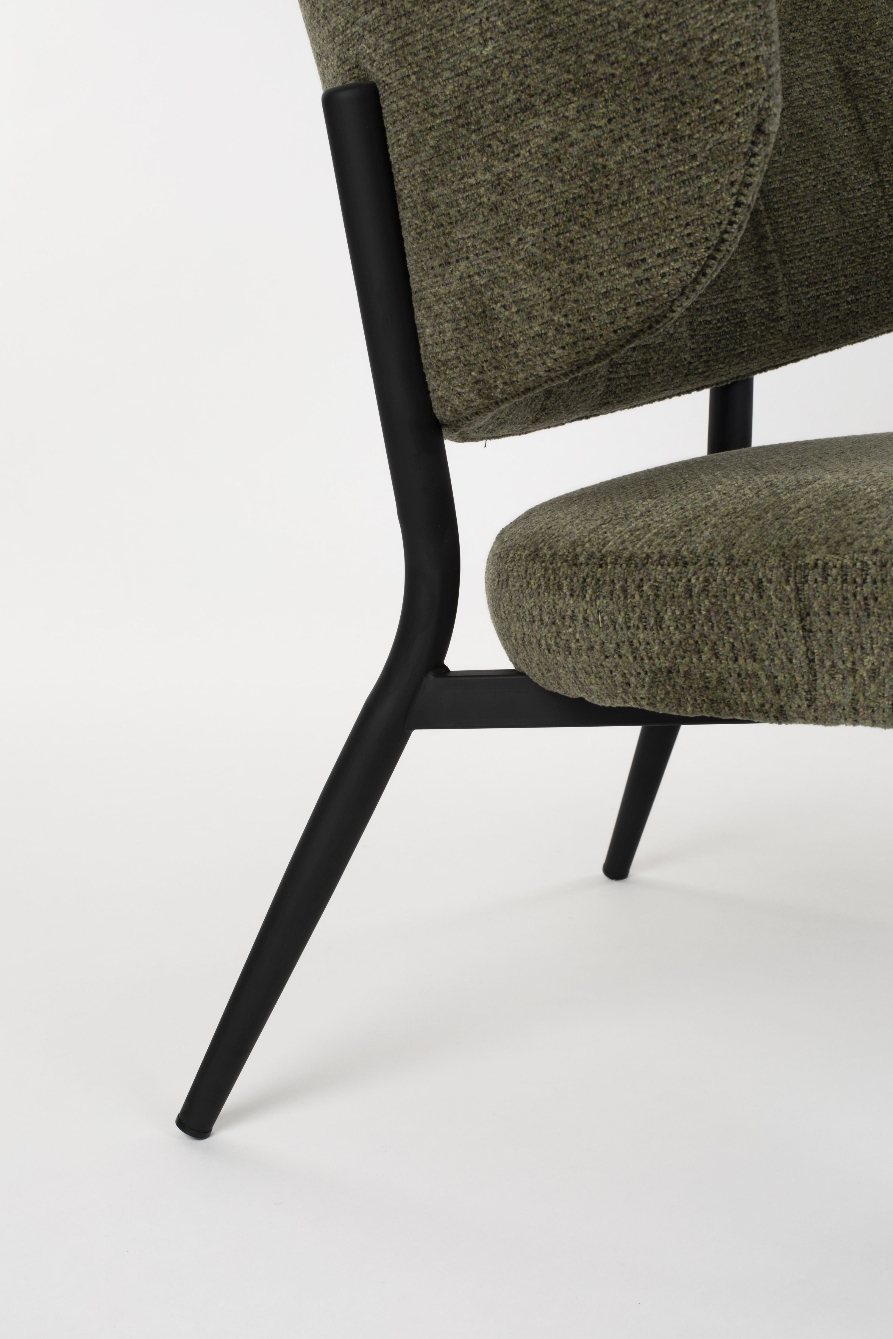 Sanne olive armchair