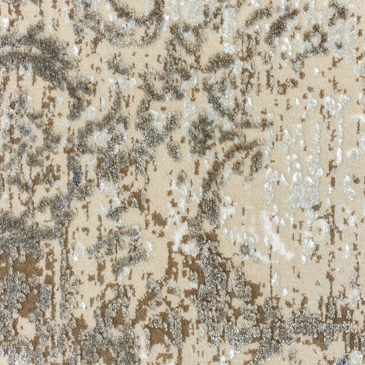 Teppich ROYAL mit beigen Ornamenten