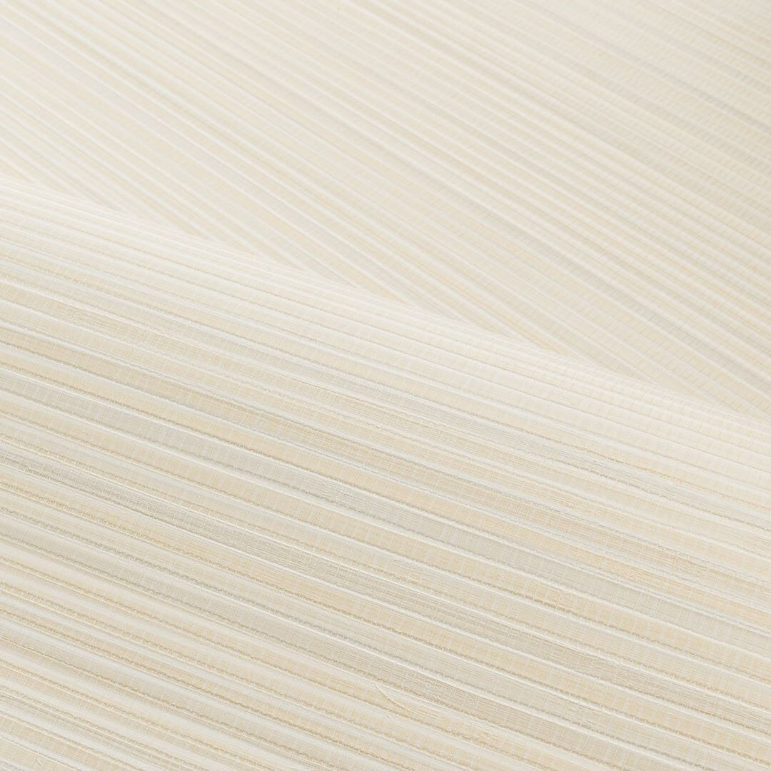 Structural wallpaper imitating plant canvas PANDAN - PEARL pearlescent