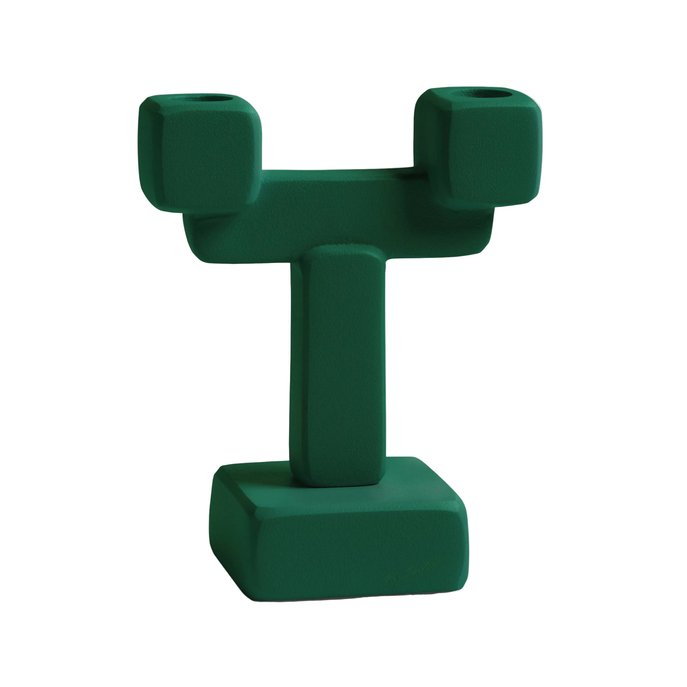 Kerzenhalter CHUNK grün