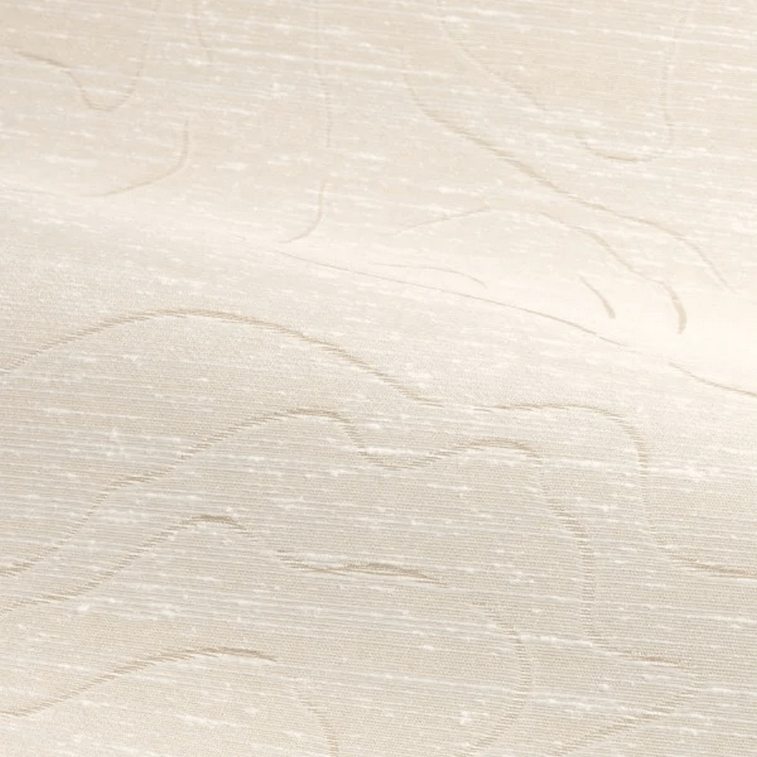 Structural textile mural ONDES PRÉCIEUSES - IVORY GOLD ivory with gold