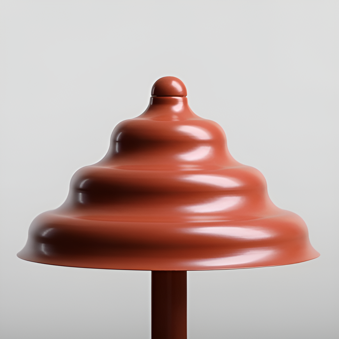 Table lamp brick wave
