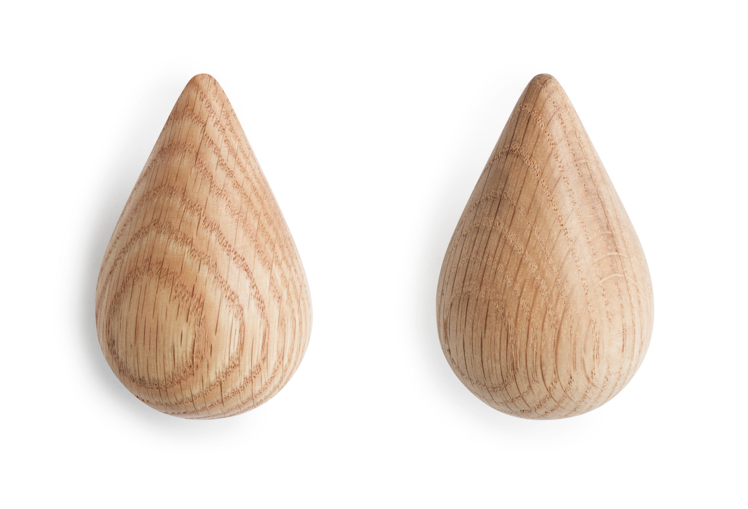 DROPIT hanger set oak wood