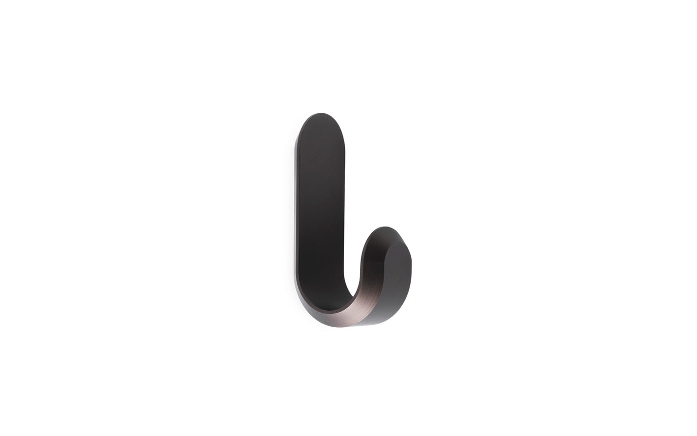 CURVE matte brown hanger set