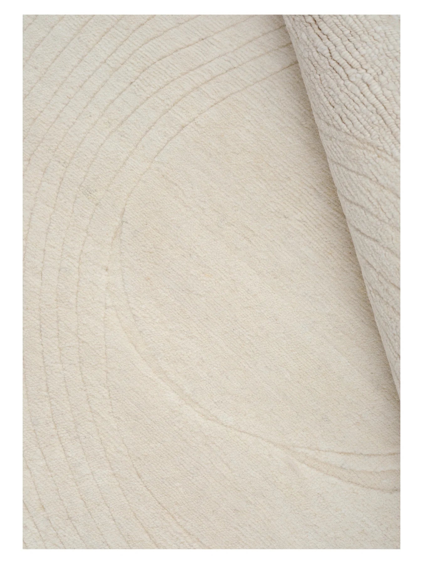 FLUID FOSSIL Beige Rug
