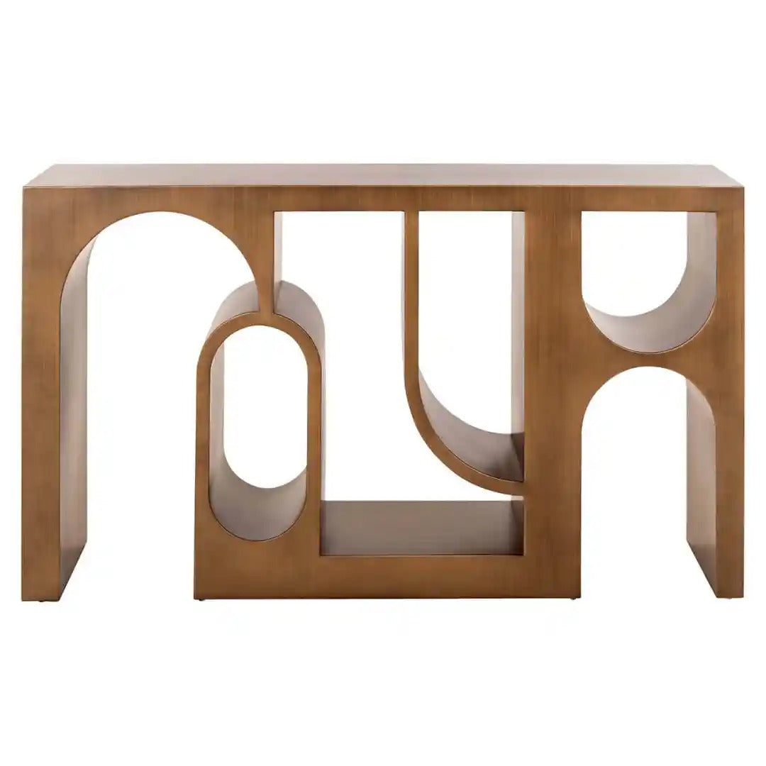 LUGANO Console Copper Brown