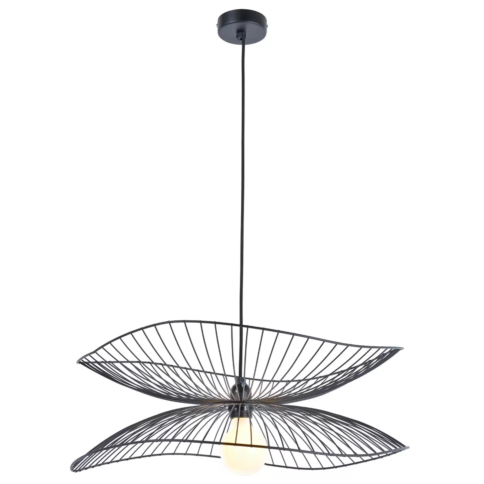 Black linden hanging lamp