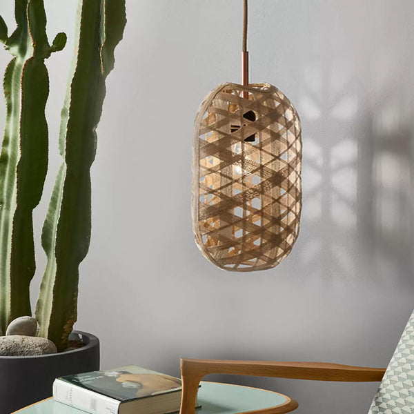 Kapsel Beige Hanging Lampe