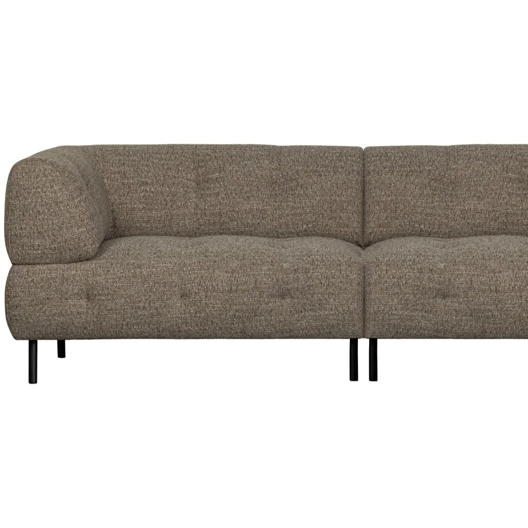 4-person Sofa Lloyd dark brown melange