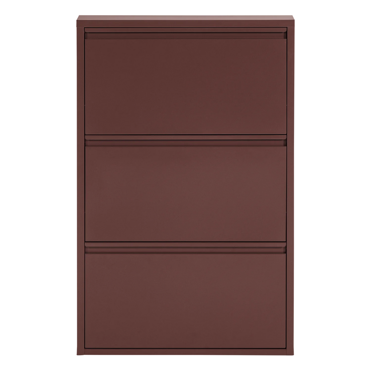Schuhschrank SABINE burgunderrot