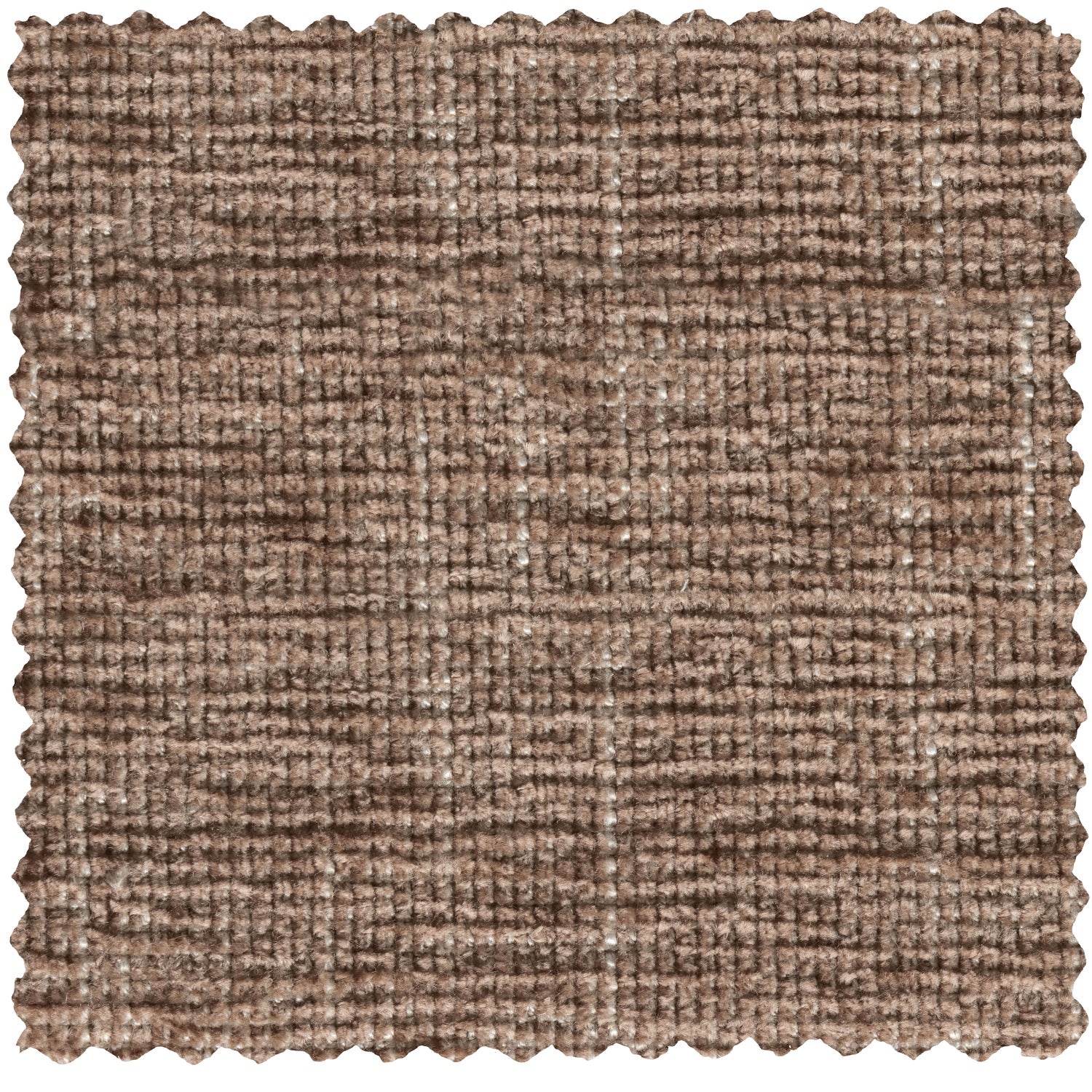 Couple Pouf Brown Melange