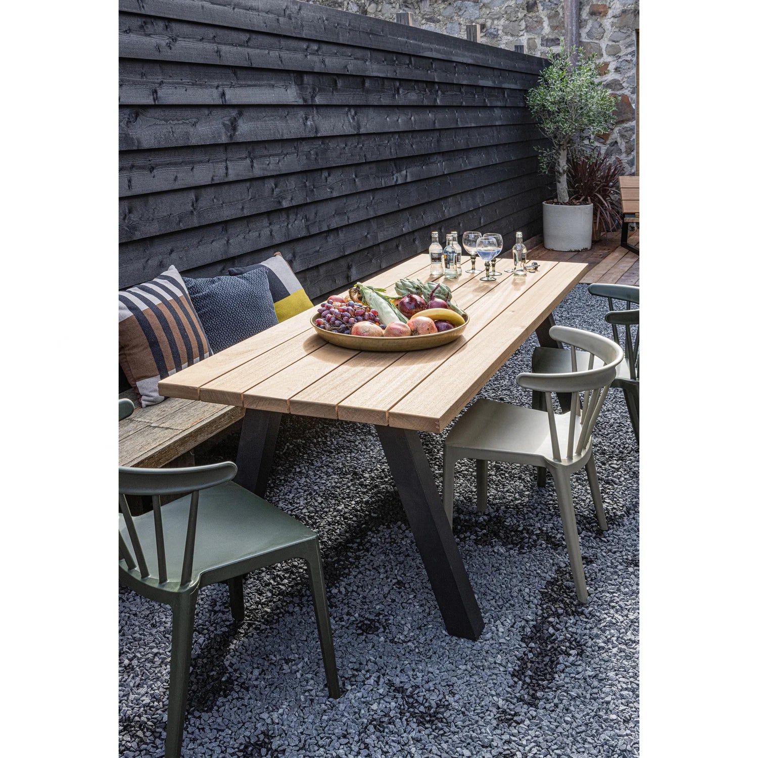 Gartentisch Tablo Holz Thermo
