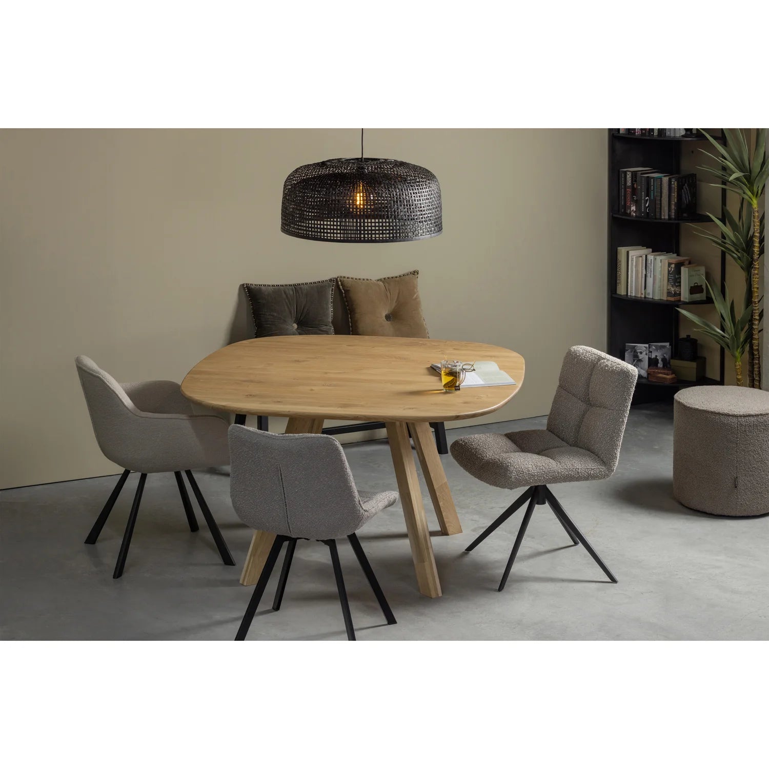Schwarze Hanglampe