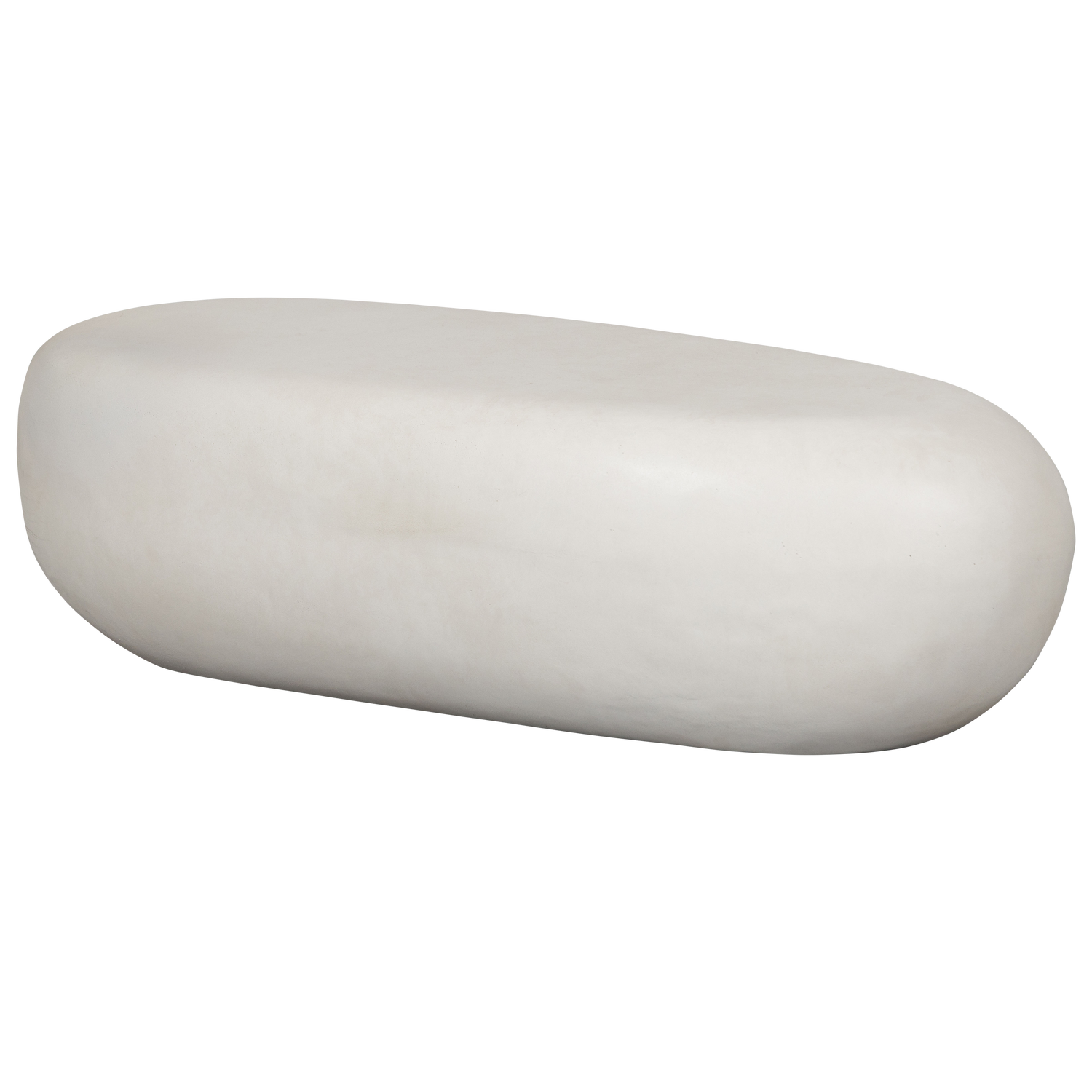 White PEBBLE Outdoor Coffee Table