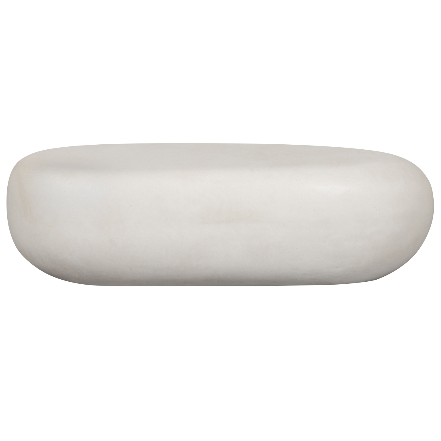 White PEBBLE Outdoor Coffee Table