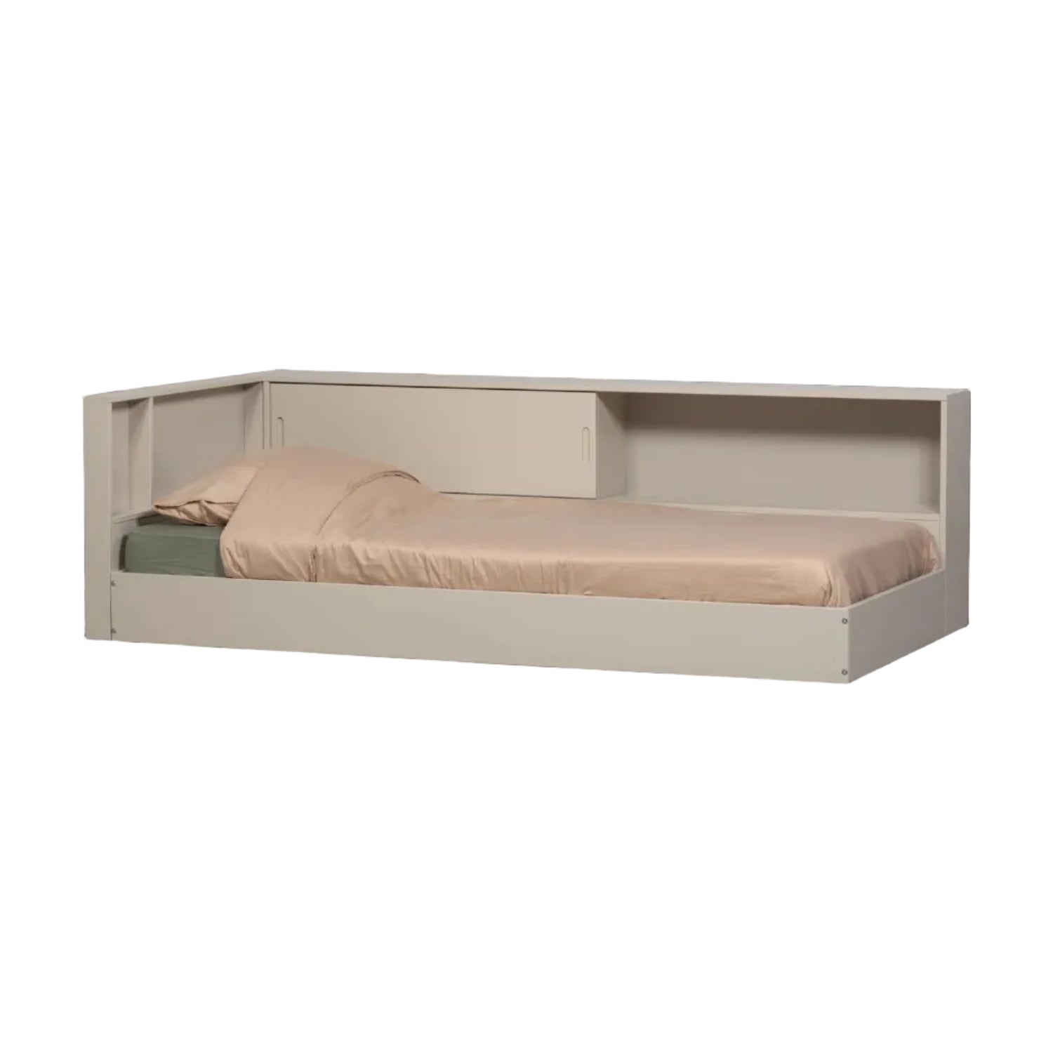 Eckbett CARTER in Beige