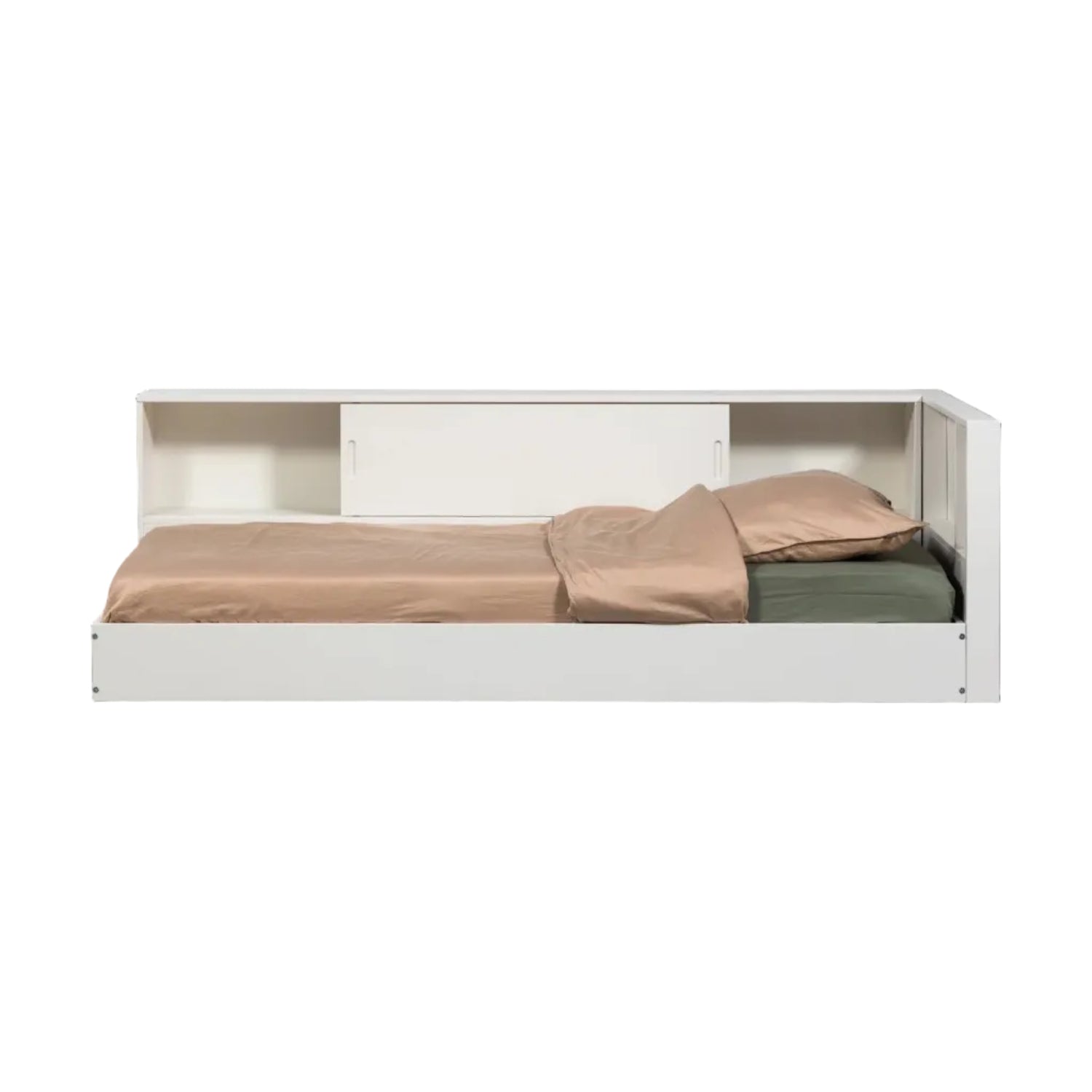 Eckbett CARTER in Weiß