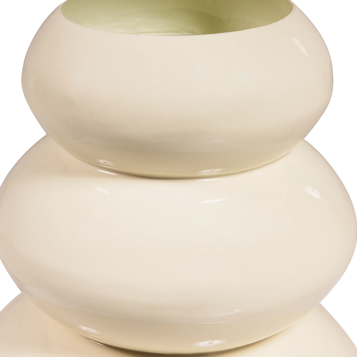 Vase TERA cremiges Beige