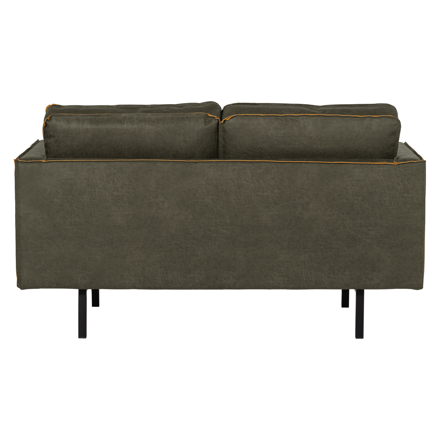 2-Seater Sofa RODEO Dark Green Faux Leather