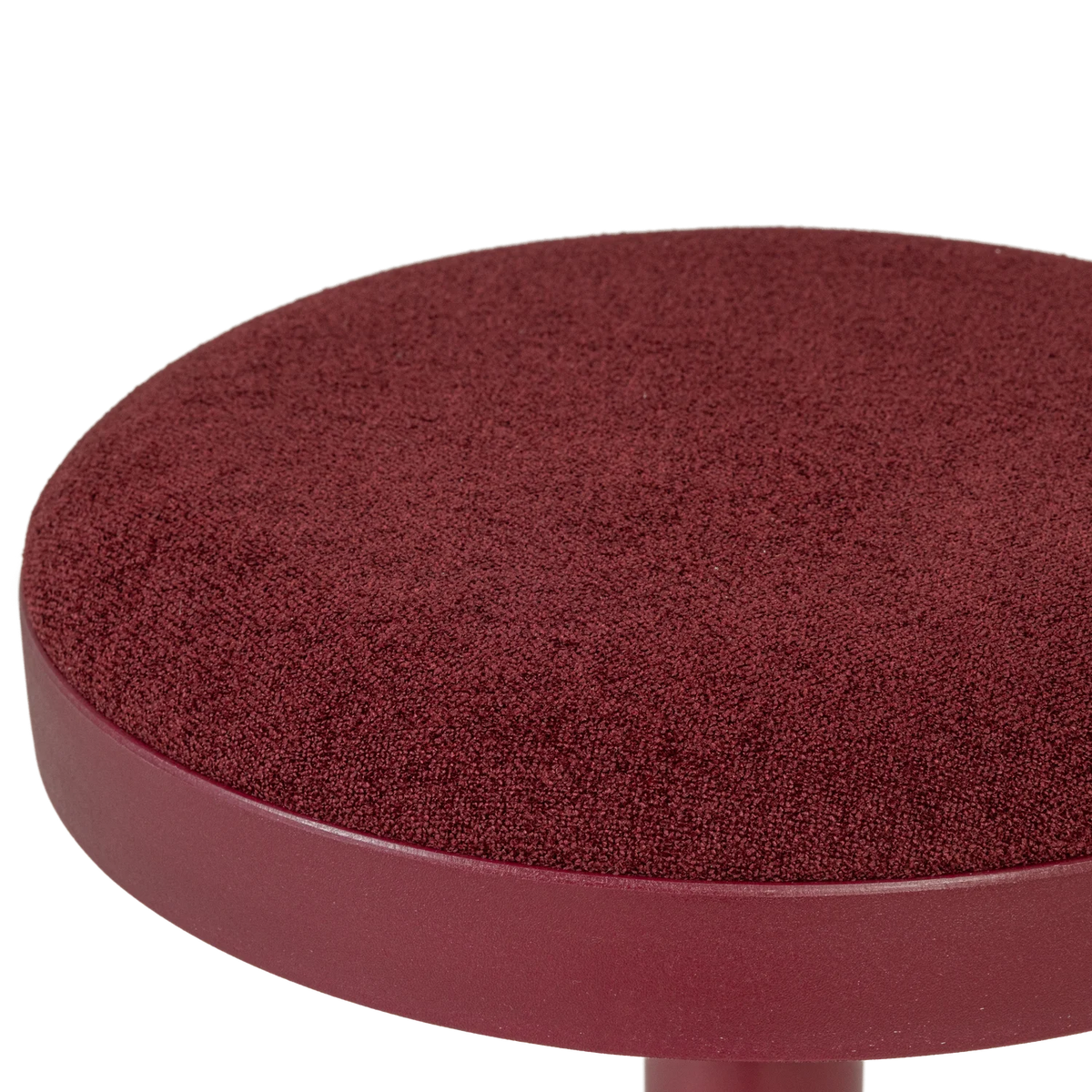 Verstellbarer Hocker MEVO weinrot