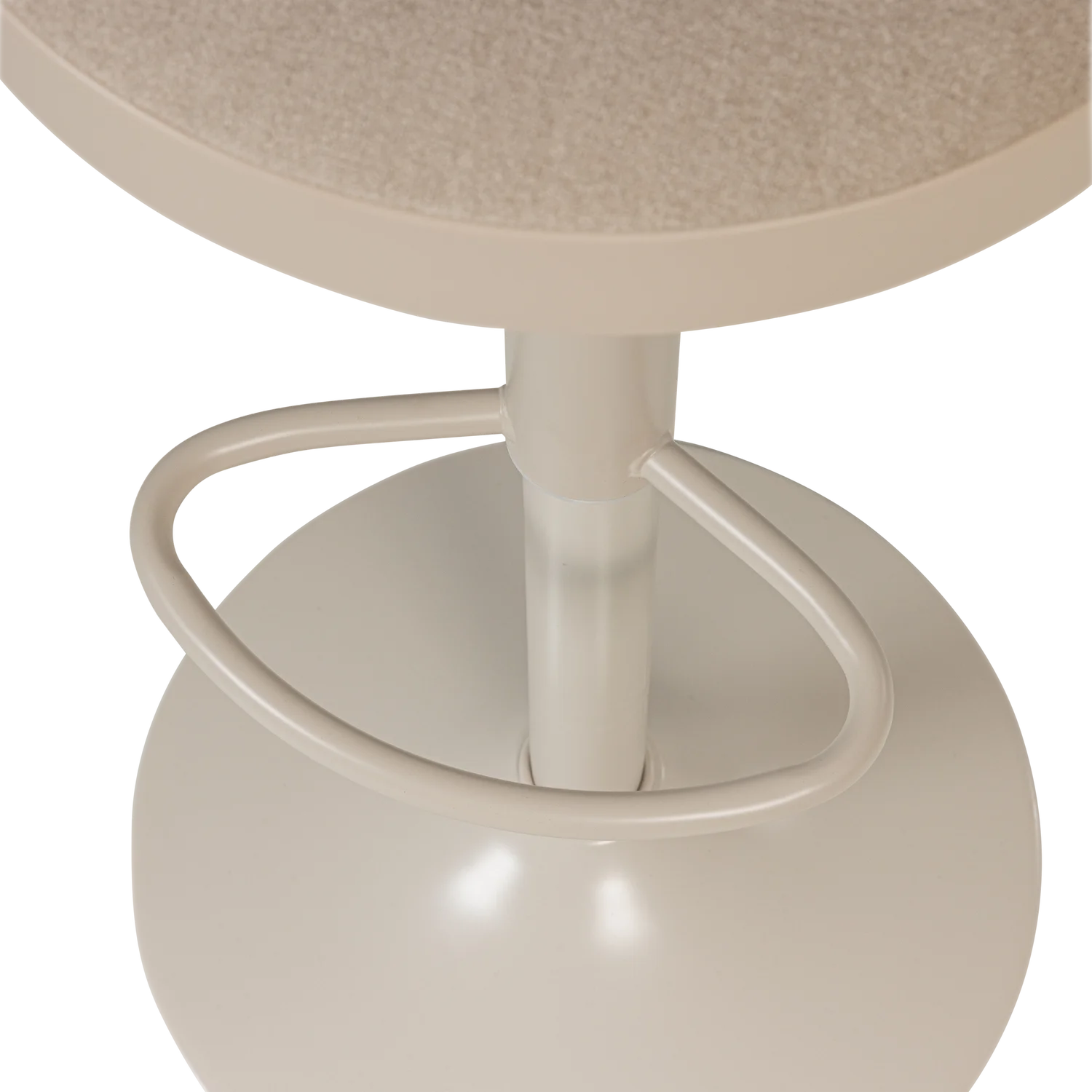 Verstellbarer Hocker MEVO sandfarben