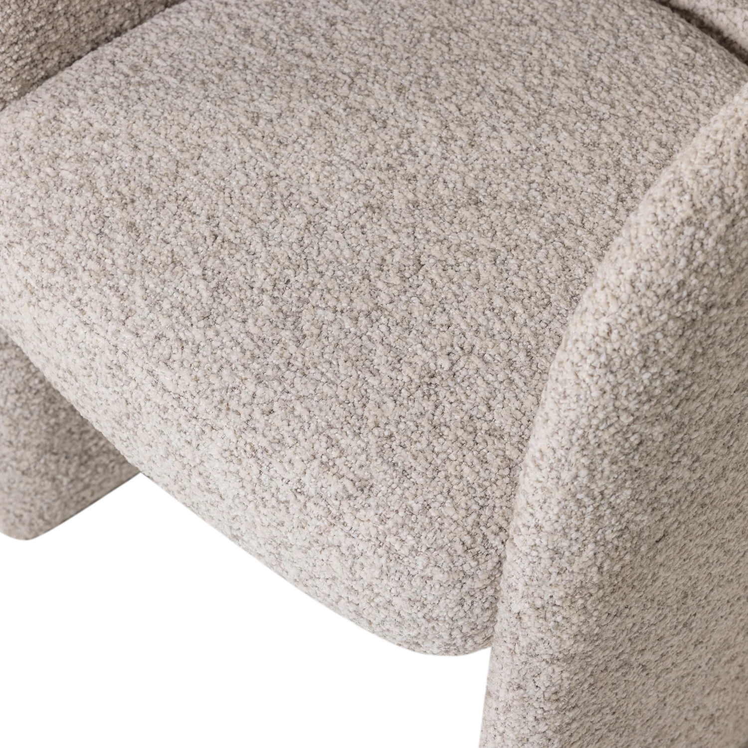 Sessel LANOR, beige Boucle