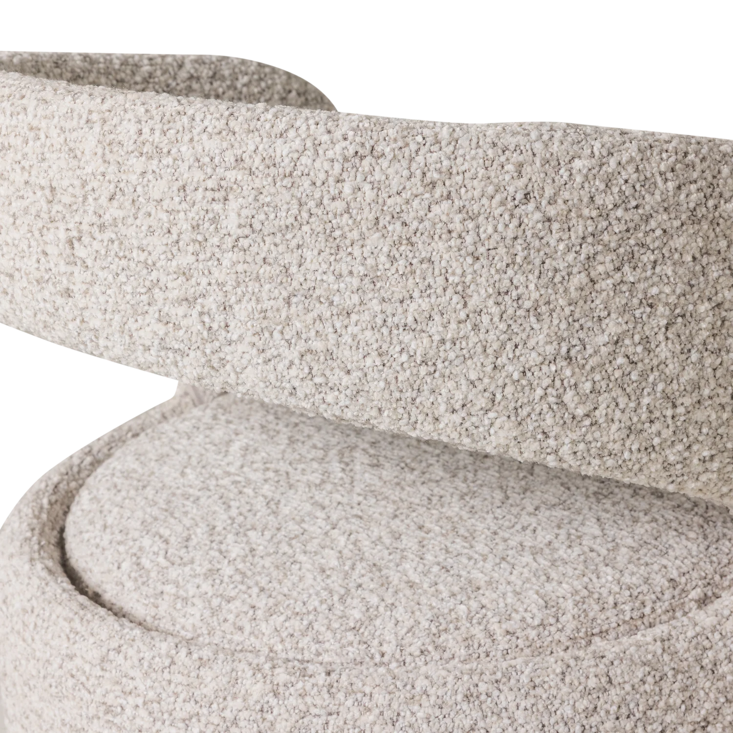 Sessel LANOR, beige Boucle