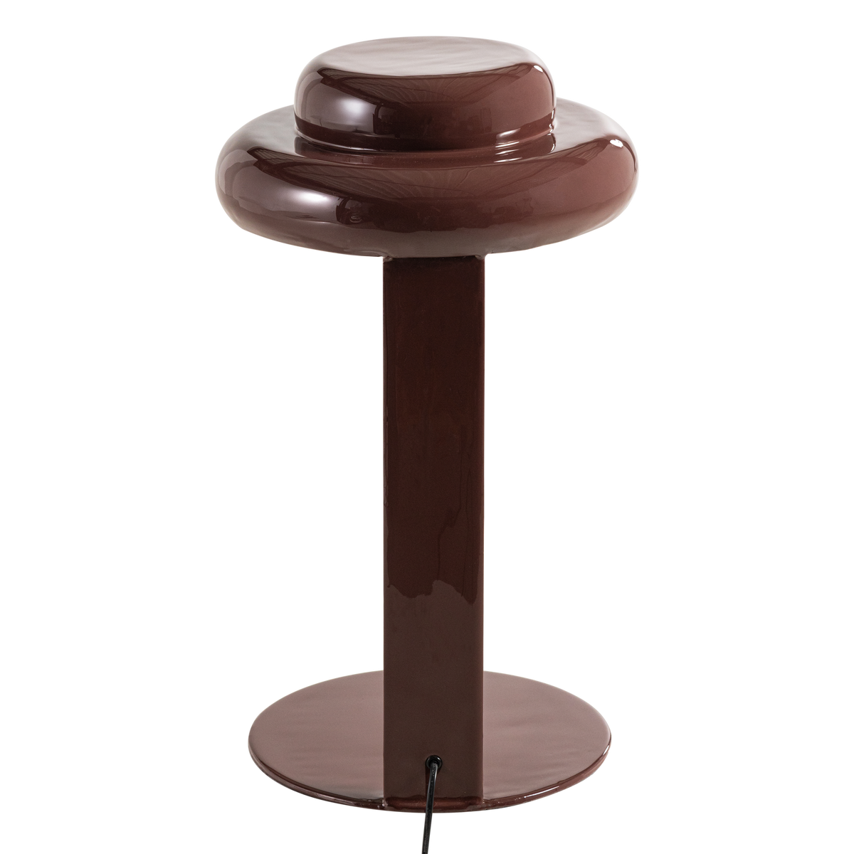 Lampa RASSY wysoka burgundowy – ujęcie 6