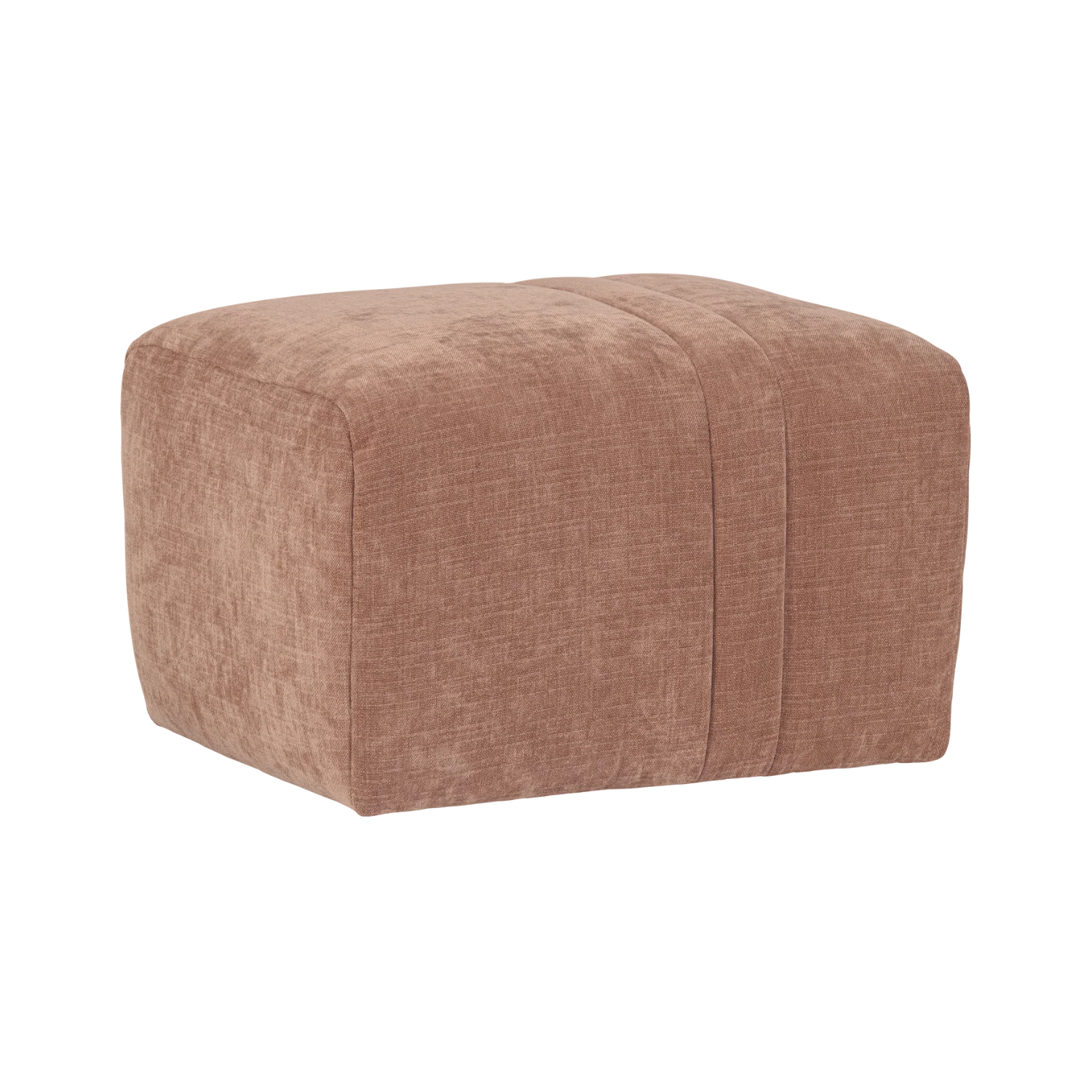 Hocker OMAIRE rosa Chenille