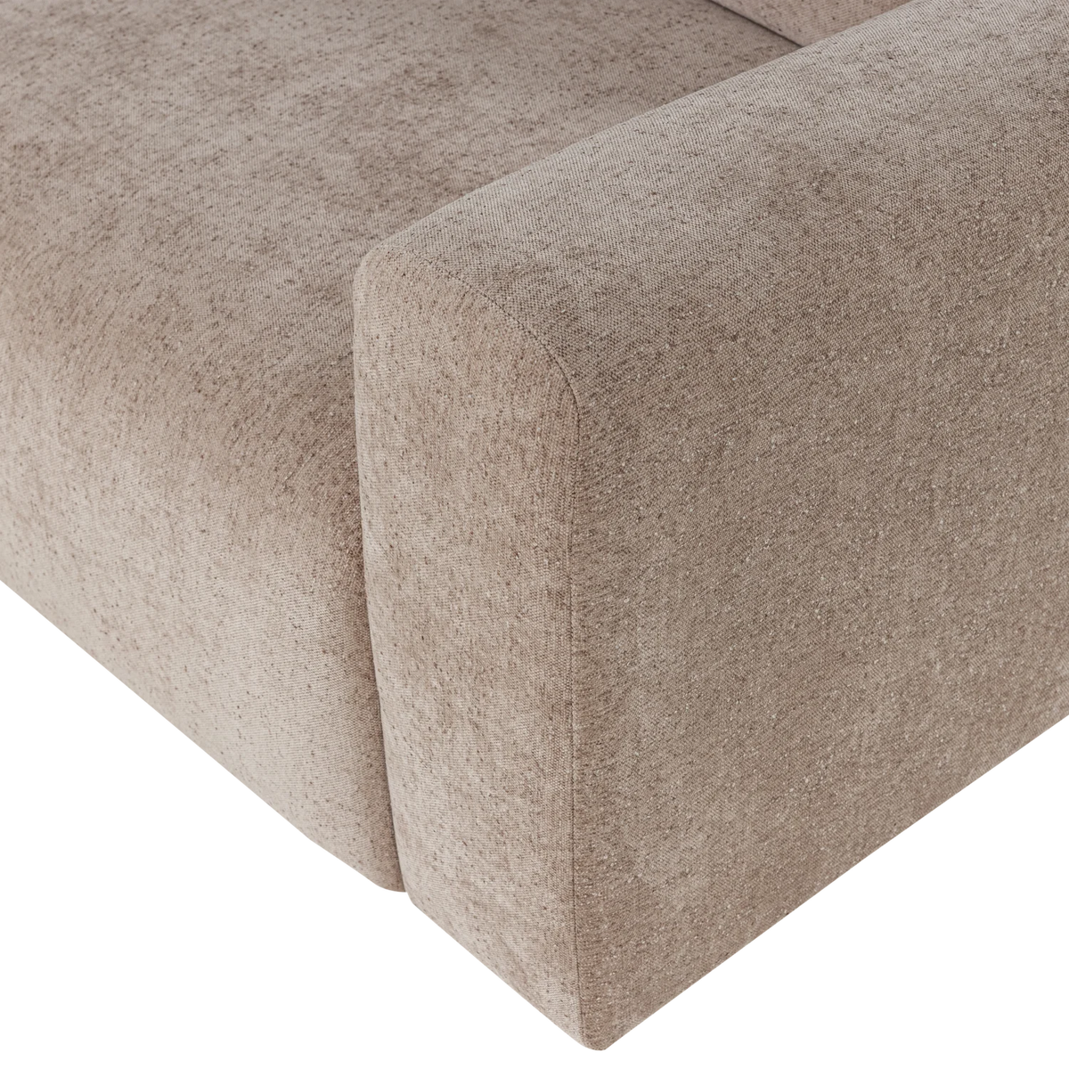 Sofa 3-Sitzer UMINA beige Chenille