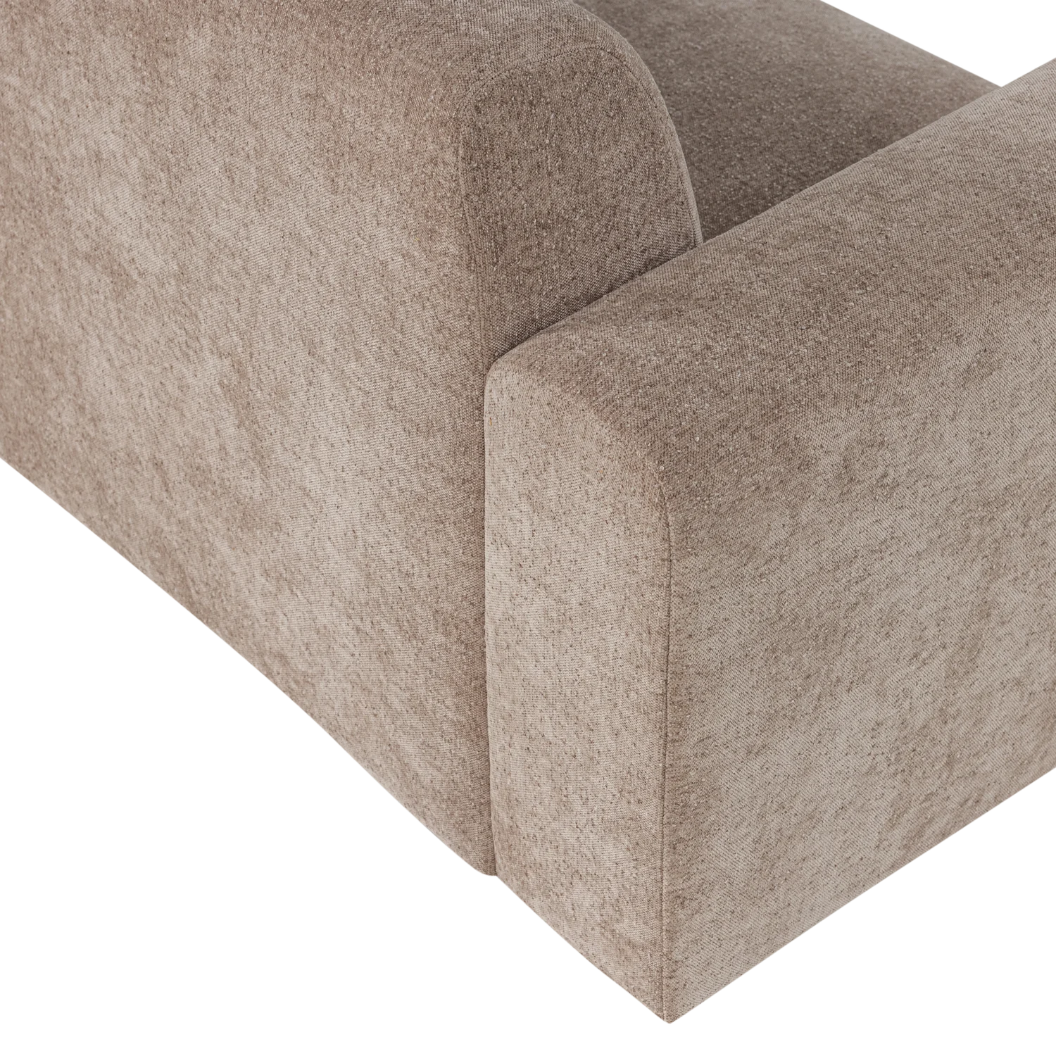 Sofa 3-Sitzer UMINA beige Chenille