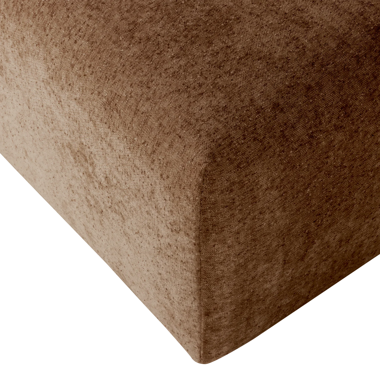 Puf UMINA braunes Chenille