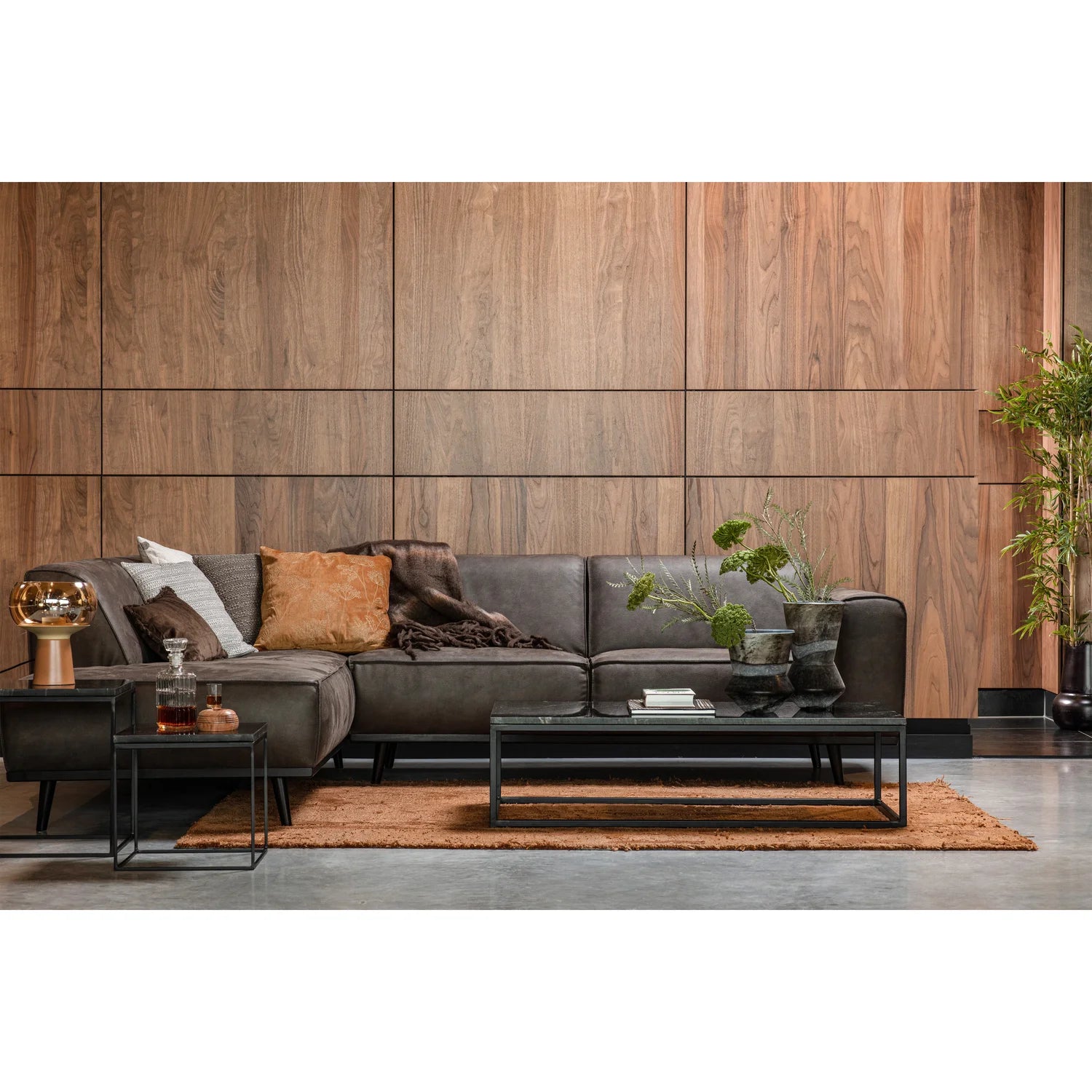 Mellow Couchtisch schwarzer Marmor
