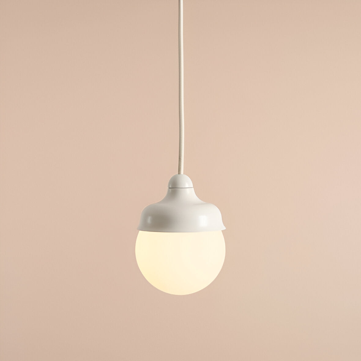 Hängelampe WAVE creme