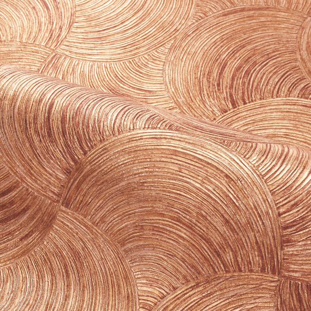 Metallic Wallpaper APHELIE - COPPER