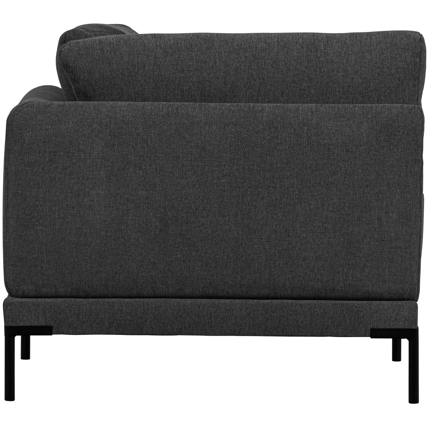 Sofa COUPLE - Eckmodul in Anthrazit