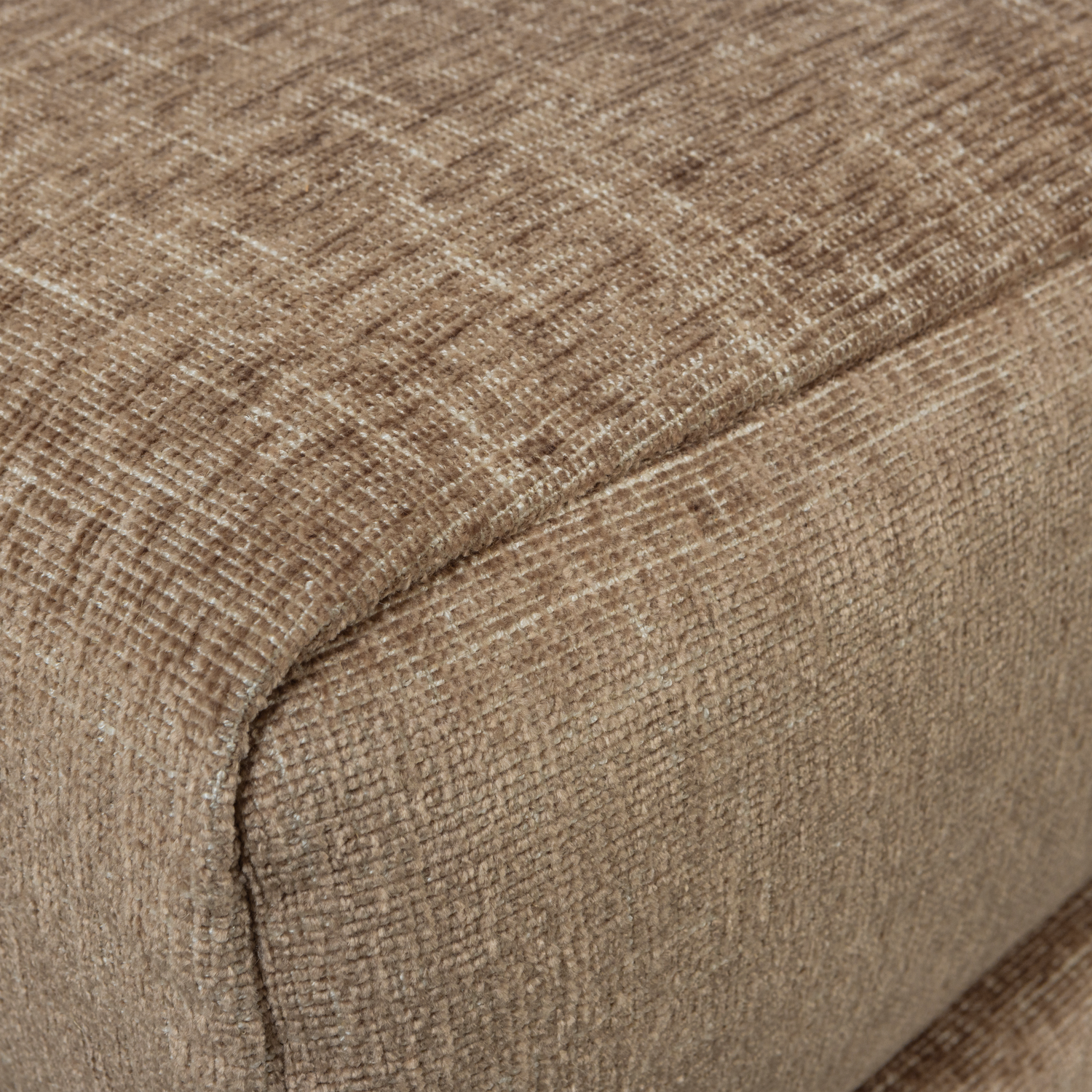 Couple Pouf Brown Melange