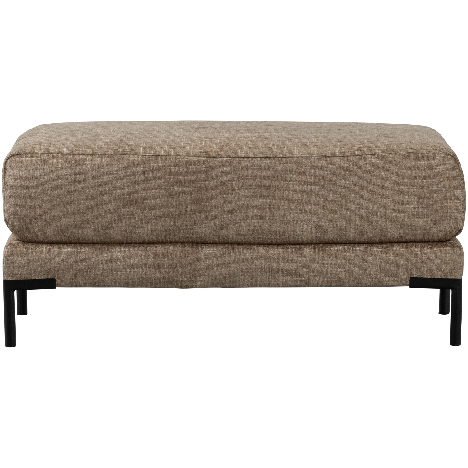 Couple Pouf Brown Melange