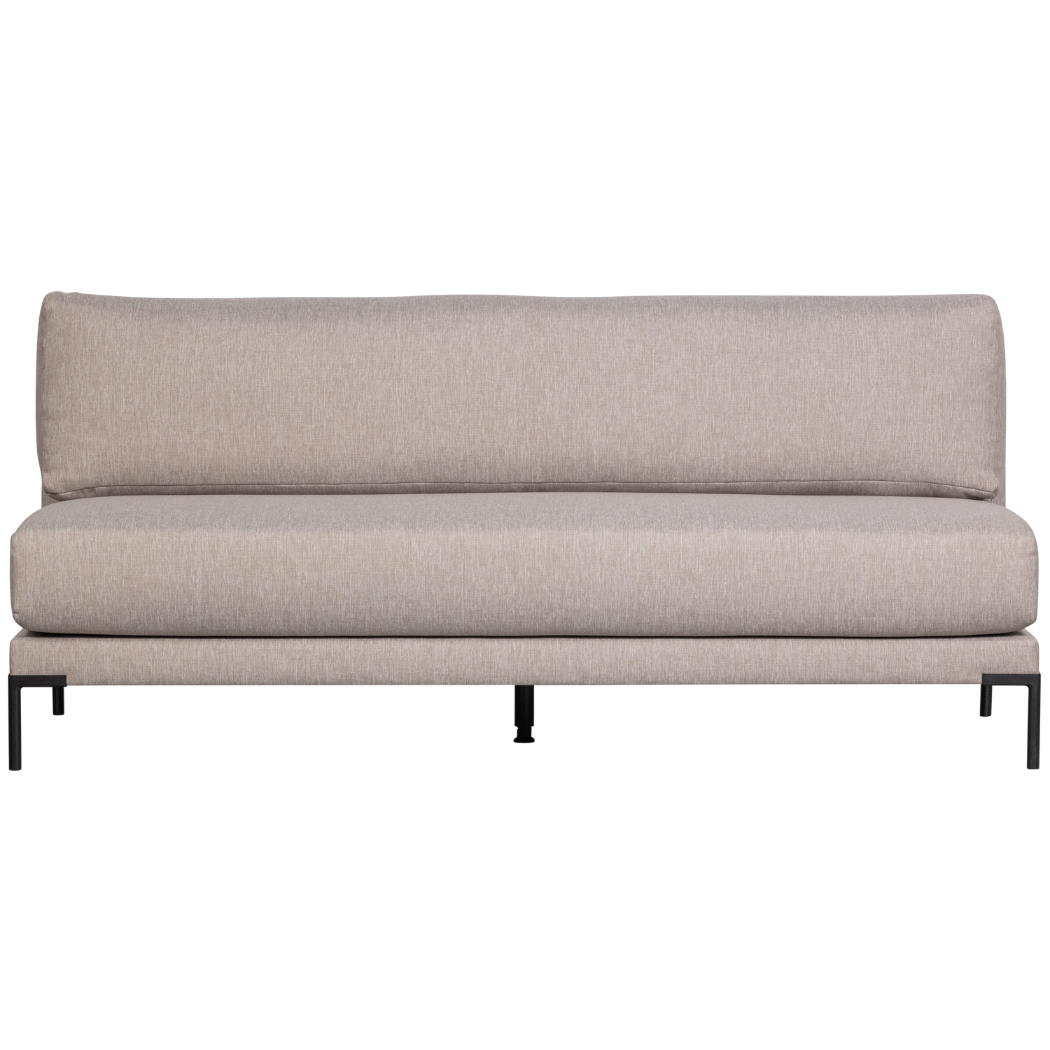 Couple Dining Bench Sofa - Beige Center Module