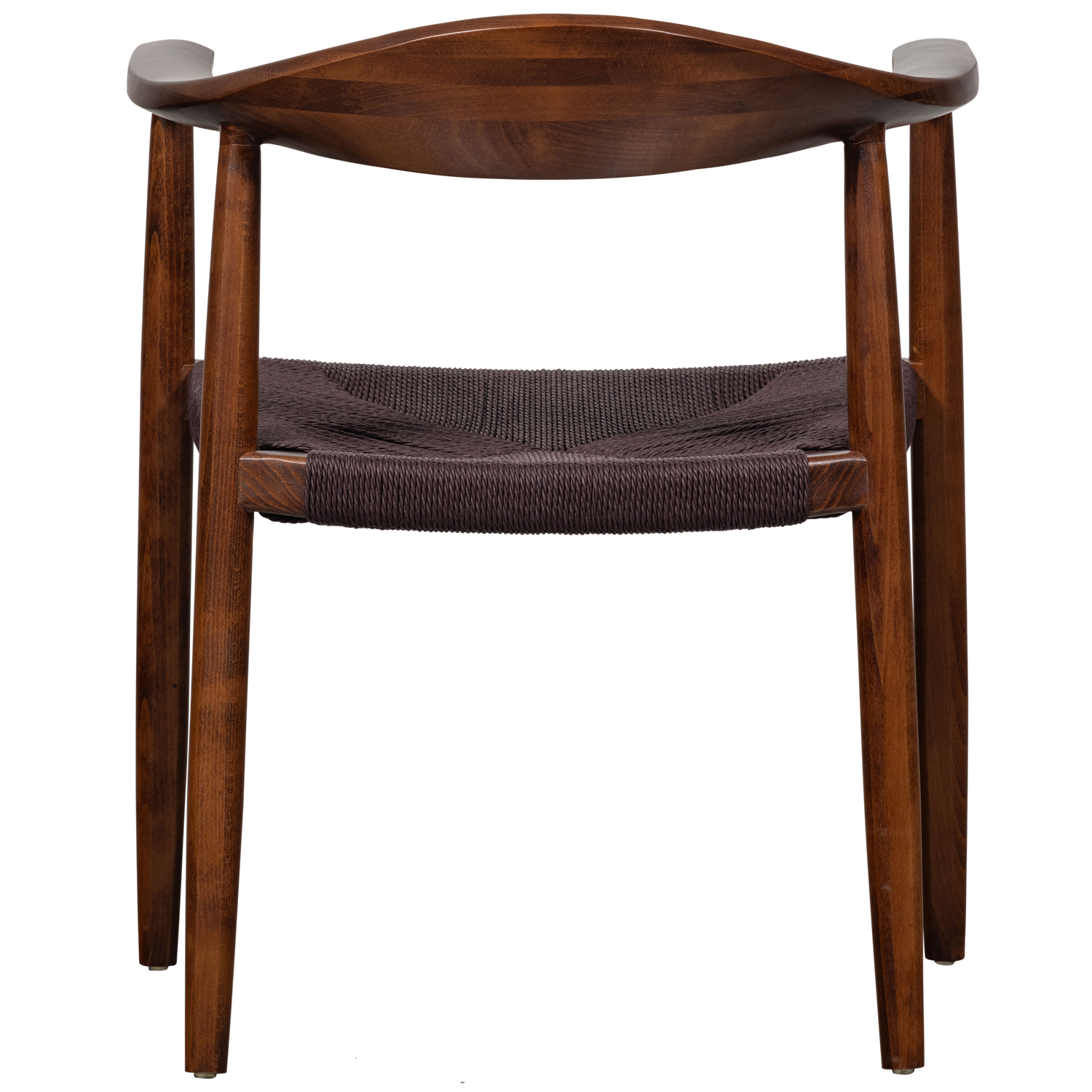 Stuhl EMBRACE aus Buchenholz mit geflochtenem Sitz