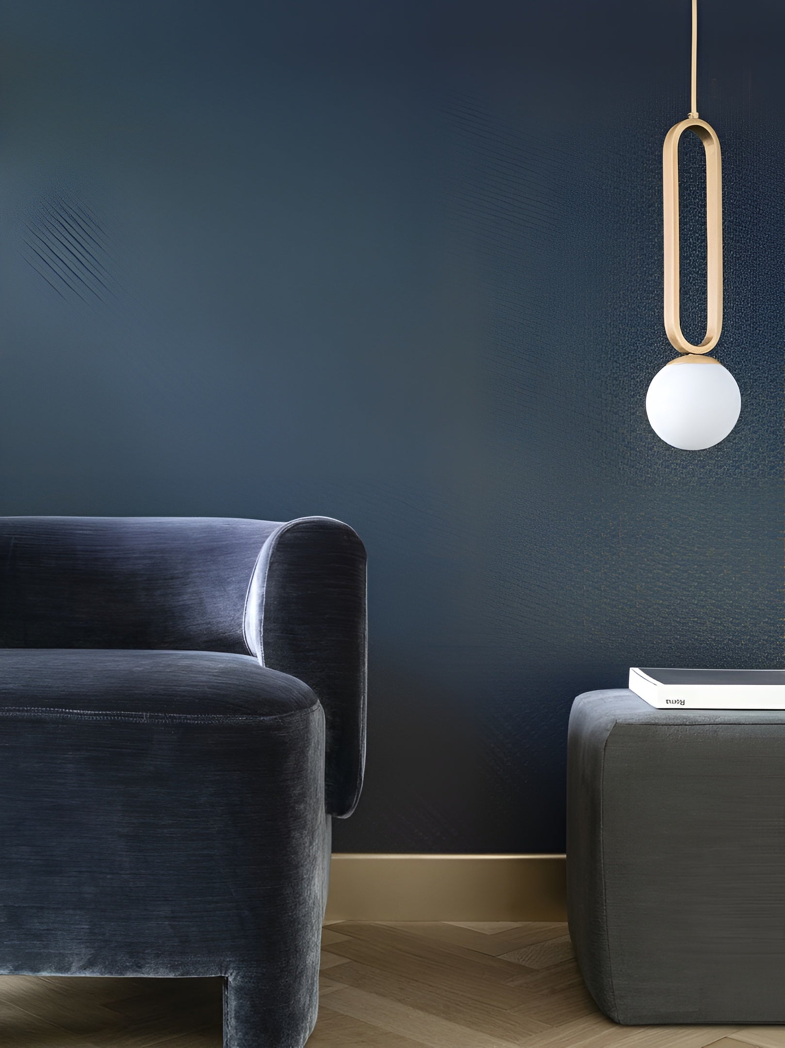 Structural woven wallpaper mimicking mosaic WAGARA - ARGENT beige