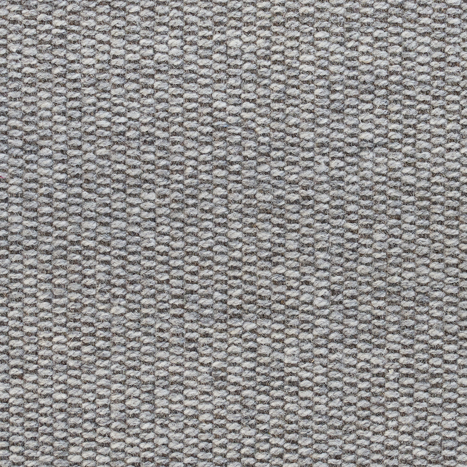 Sofa 3-Sitzer LOFT graue Brook-Stoff mit schwarzem Gestell