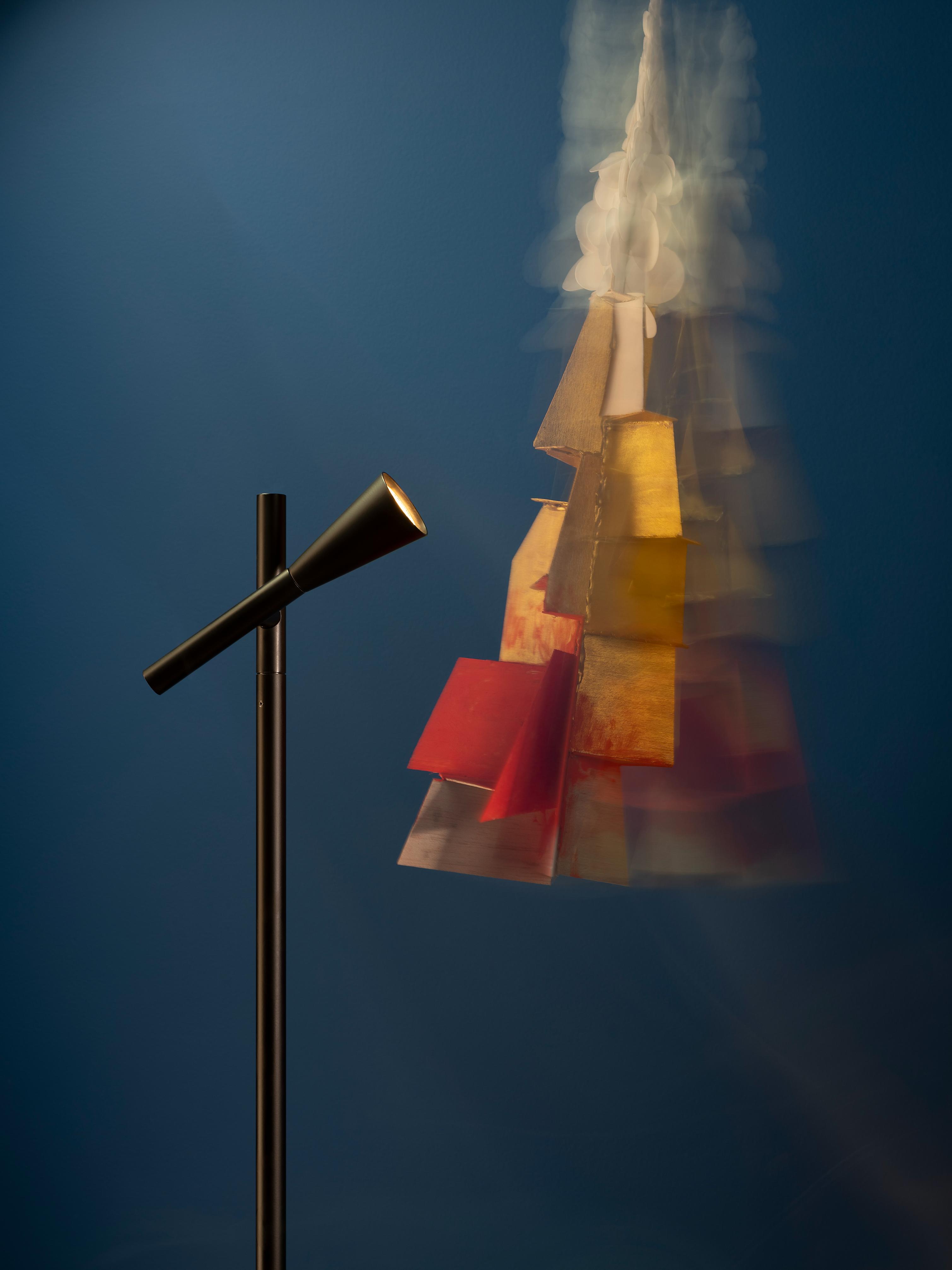 Lampa podłogowa COLIBRÌ czarny