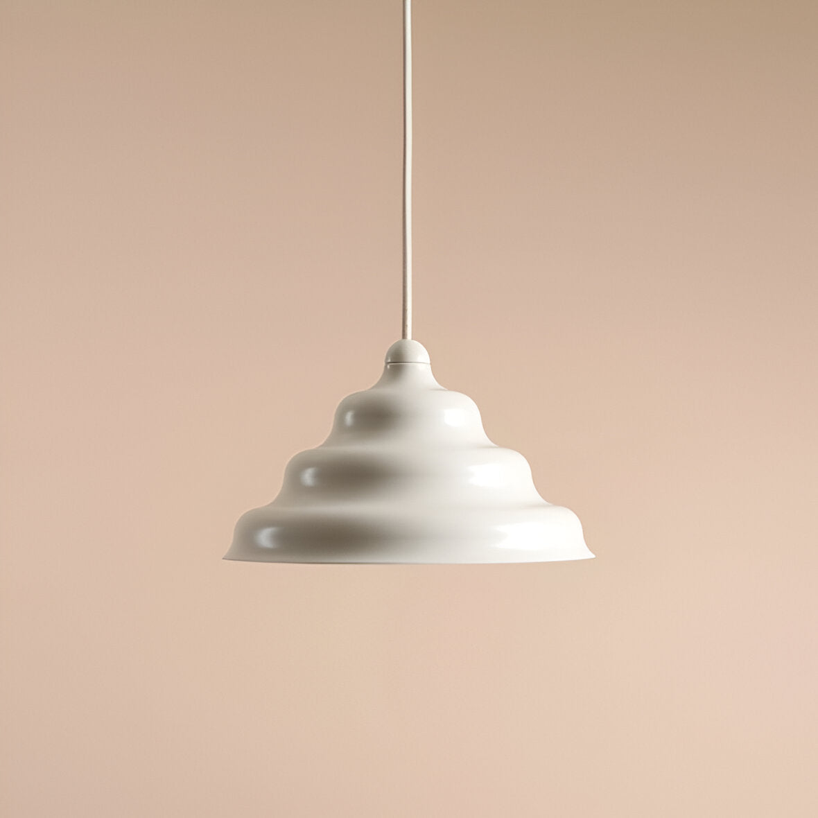 Hängelampe WAVE creme