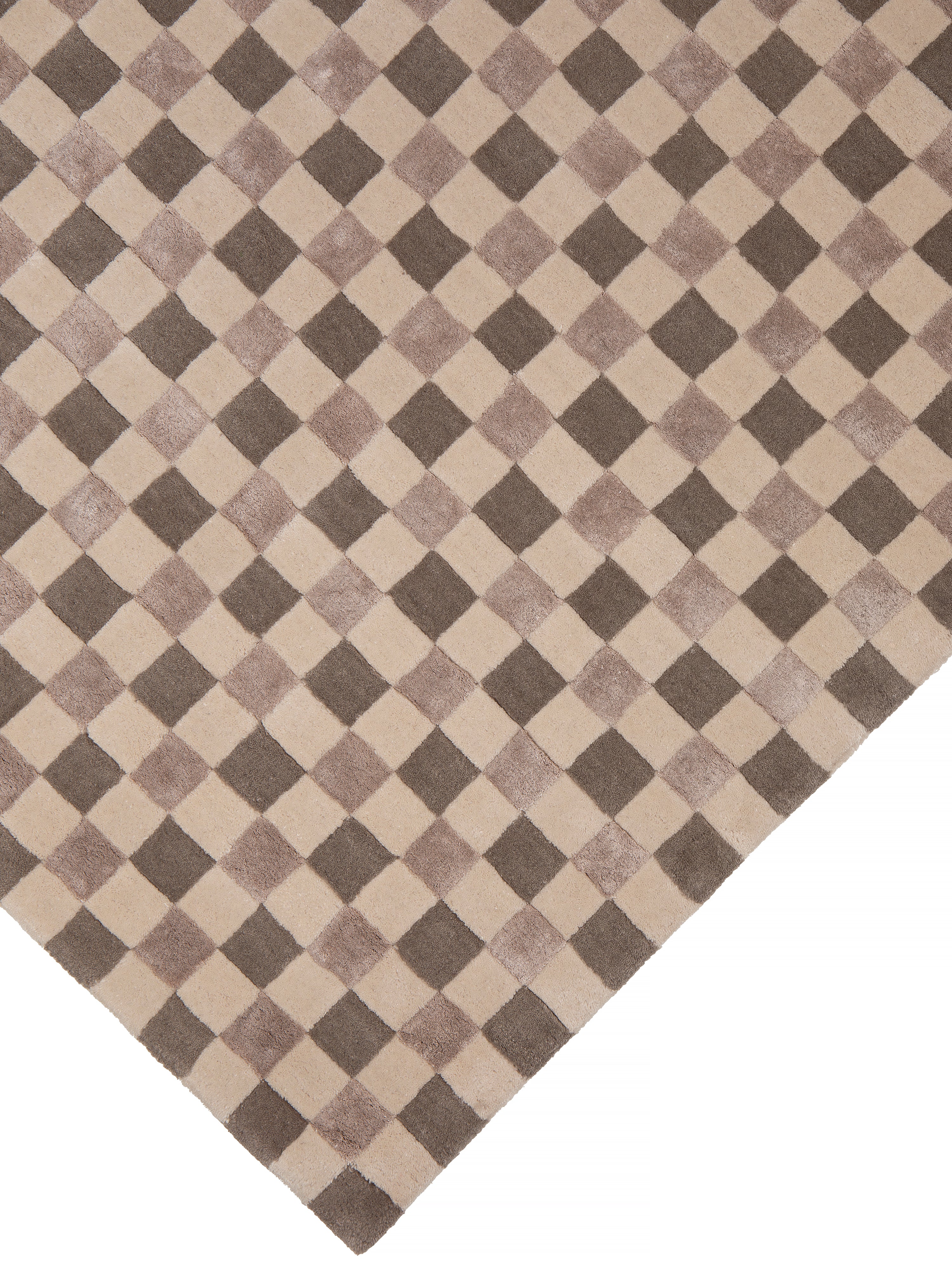 Teppich FLICKER beige mit hellgrau [Amelia]