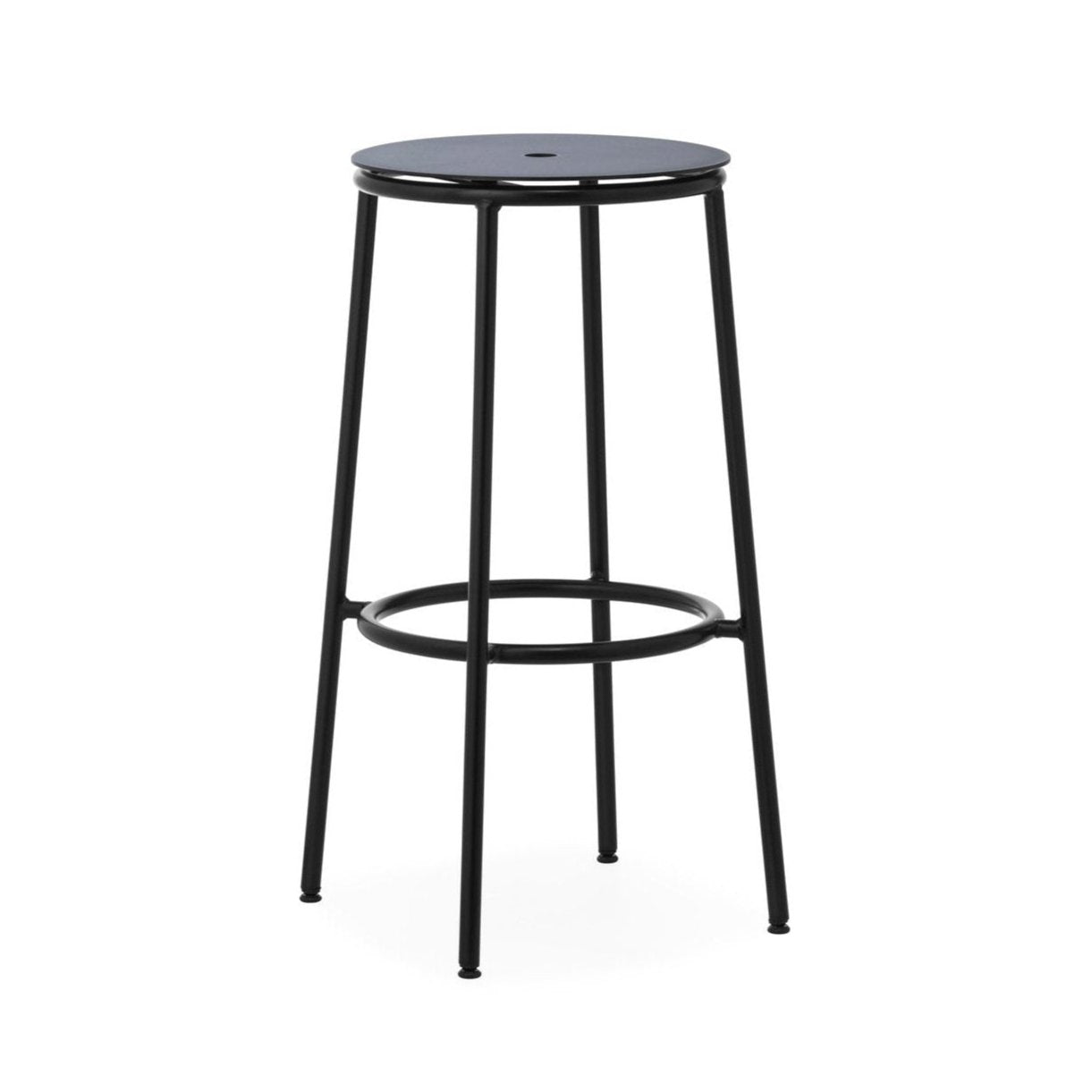 Circa Black Aluminium Bar Stuhl