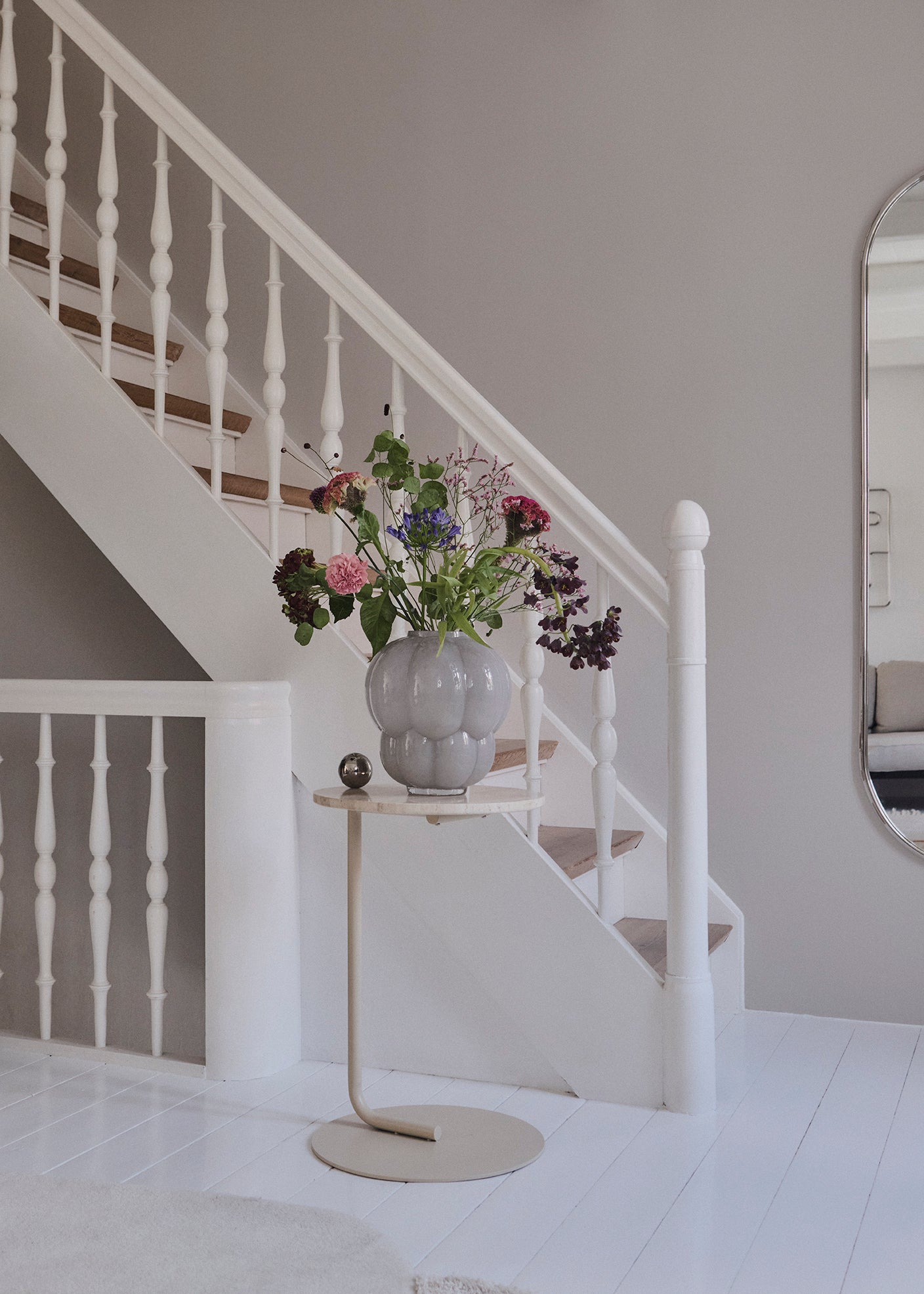 CASTELLUM Side Table Travertine