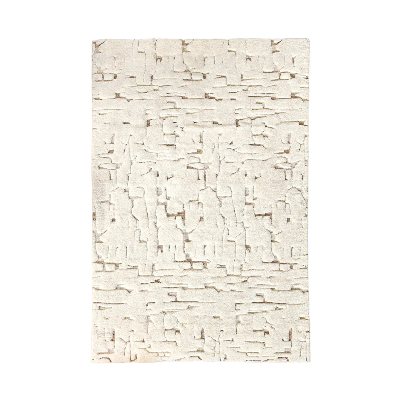 MEHRAN Rug Broken White
