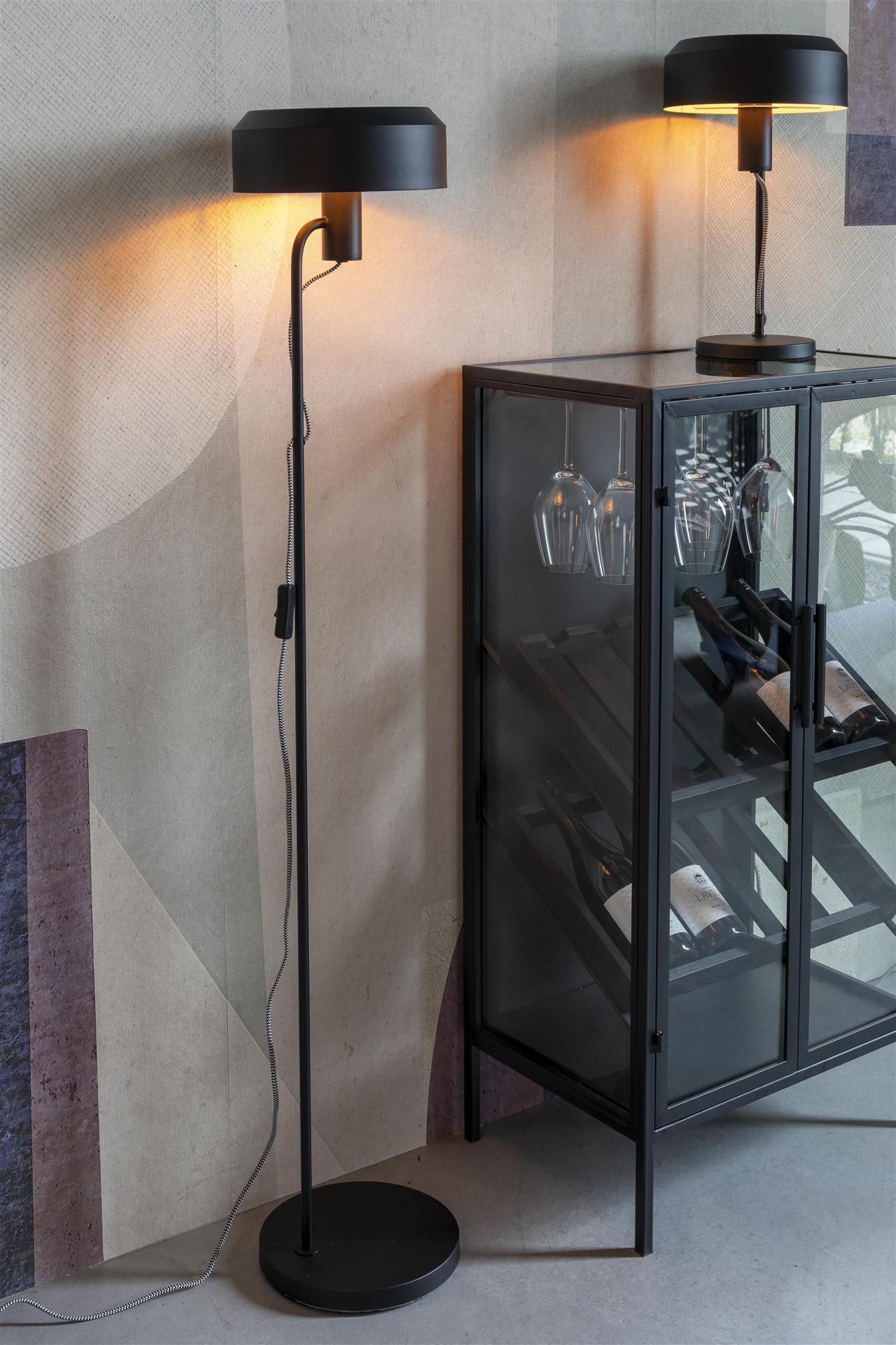 LANDON black floor lamp